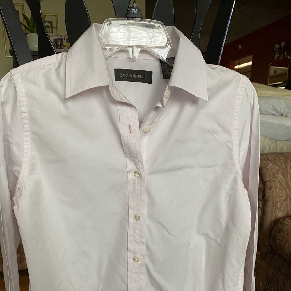Button up shirt - light pink